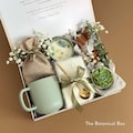 Thank You For Helping Me Grow, Thank You Gift Succulent Box, Sending a hug care package, Appreciation Gift, Thinking of You Gift Box for Her product logo