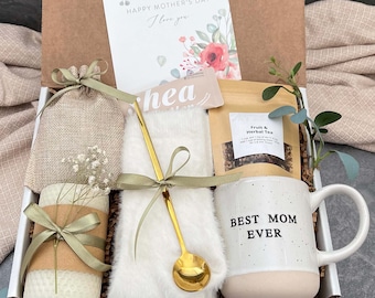 Gift for Mom for Mother's Day | Gift Box for Women, Gift for Her, Gift Basket for Mom, Care Package for First Time Mom, Best Friend, Sister