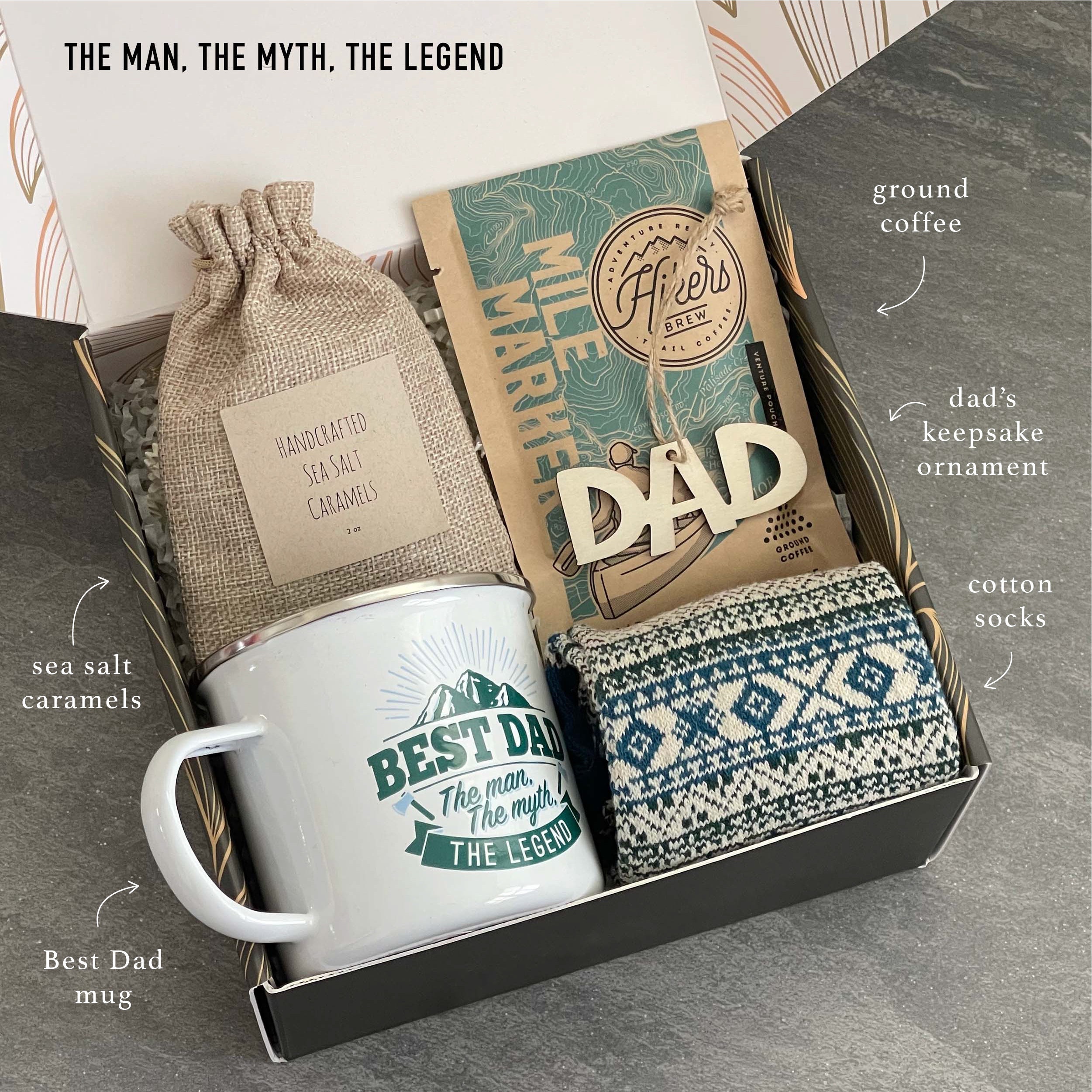Fathers Day Gift Box for Dad, Unique Fathers Day Gifts, Dad Gifts for ...
