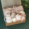 Christmas Personalized Handmade Gift Box for women, Best Friend, Thank You gift basket, Care Package for her, Self Care, Thinking of You