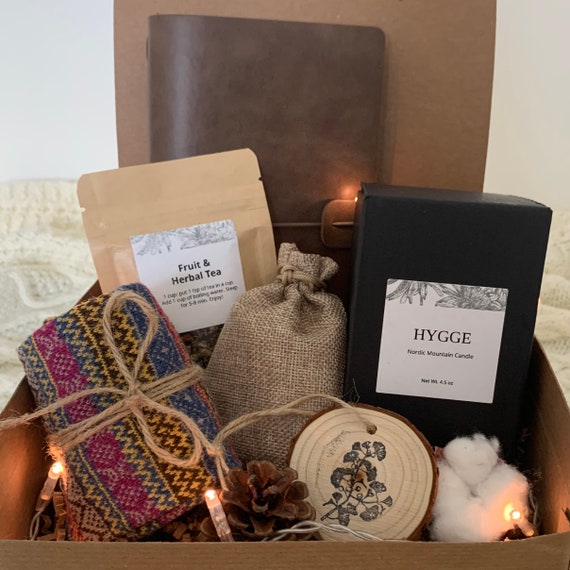 Hygge Gift At Home Spa Kit Personalised Birthday Box - Etsy