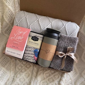 Sympathy Gift for Loss of Mother, Loss of Father, Grief Care Package, Thinking of You Care Package, Condolence Gift, Bereavement Gift Basket