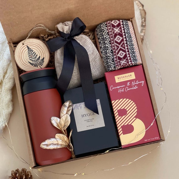 Holiday Gift Box for Wine Lovers Mulled Wine & Cider Gift Set, Hygge Gift  Basket for Couples, Families, European Cozy Winter Care Package 