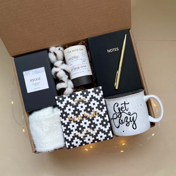 Get Well Gifts for Women Nordic Cozy Fall & Winter Gift Care Package for  Her Comfort, Handmade Gift Baskets for Women, Holiday Gift Box 