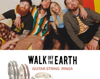 Walk Off The Earth Guitar String Rings - Wide