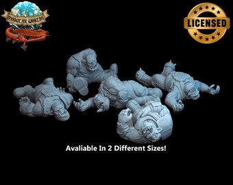 Casualties of Waagh: Tabletop Gaming Miniature (Resin 3D Print)