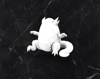 Dragon Eggling: Tabletop Gaming Miniature (Resin 3D Print)