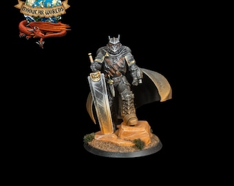 Gutz Crazed Marine Captain: Tabletop Gaming Miniature (Resin 3D Print)
