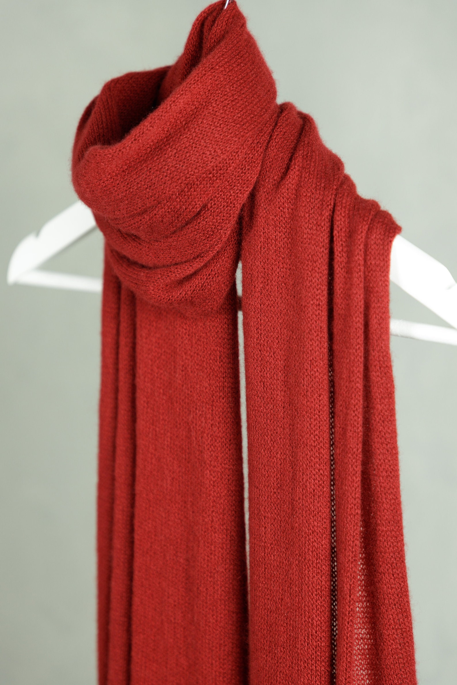 Red Cashmere Scarf Pure Cashmere Shawl Ultra Fine Cashmere Etsy