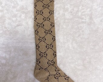 nude gucci socks