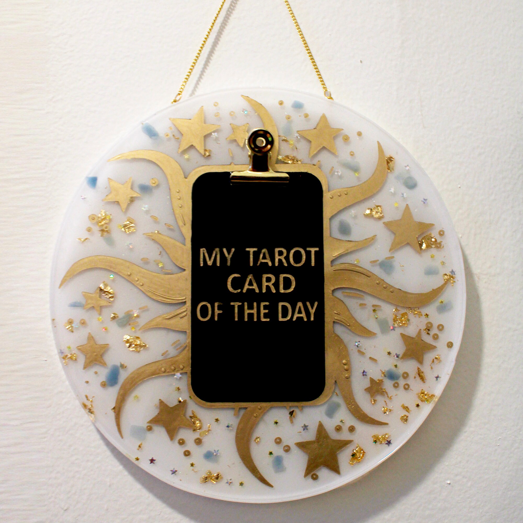 Hanging Tarot Card Holder Tarot Card of the Day Tarot Card Etsy UK