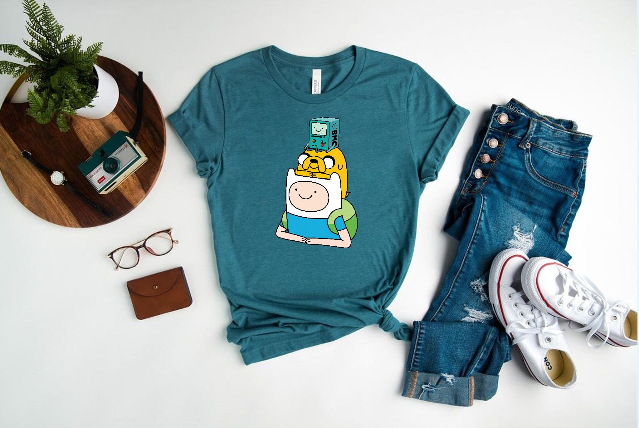 Adventure Time T Shirt Unisex T Shirt Camisas para hombres y Etsy