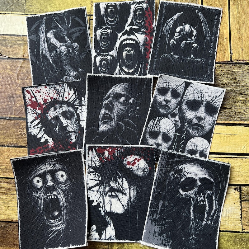 Horror Patches - Etsy