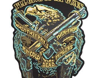 Eagle Hawk Army Soldier Giant back Patch XL