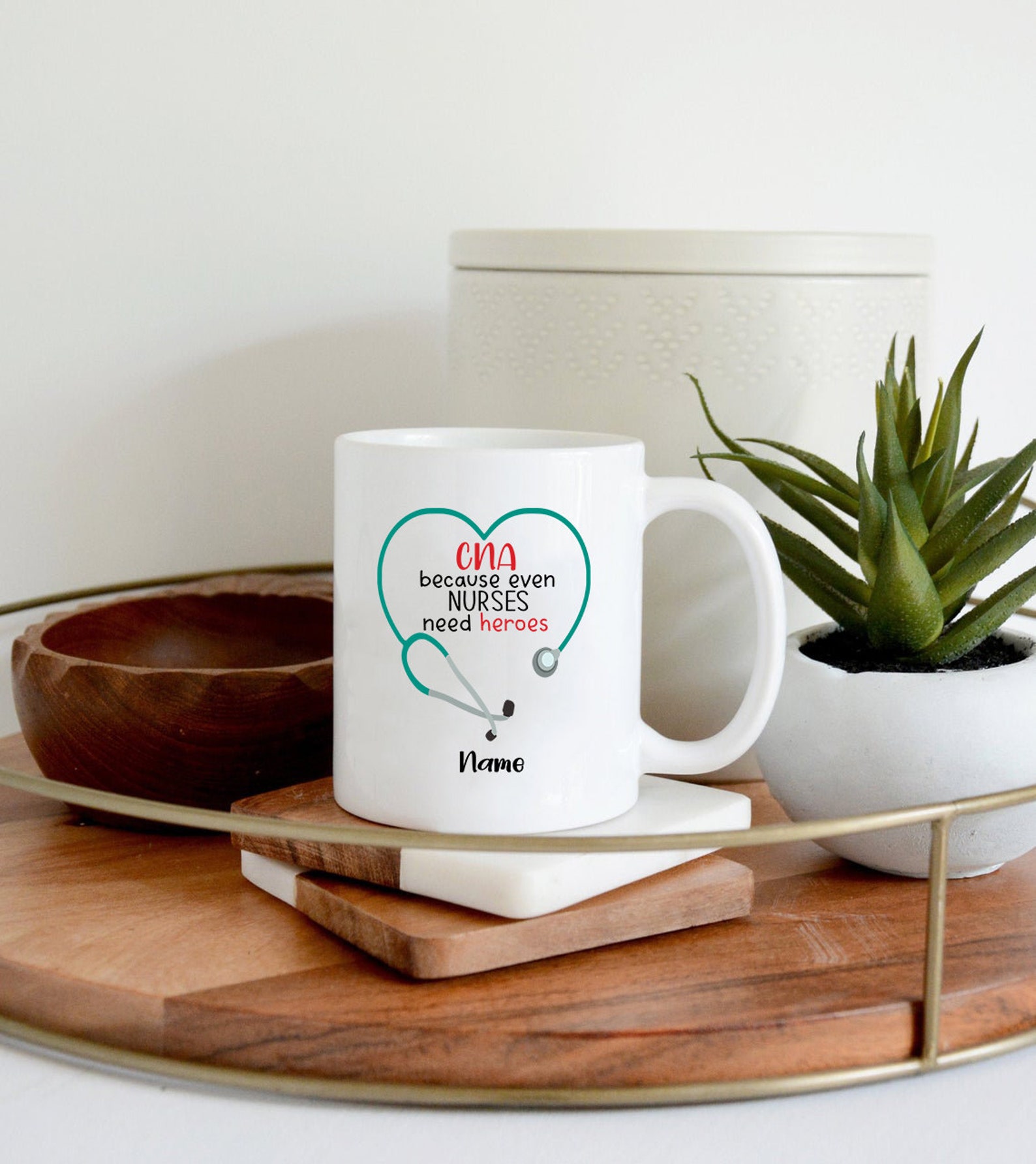 CNA Mug Certified Nursing Assistant Gift Gifts for CNA Etsy