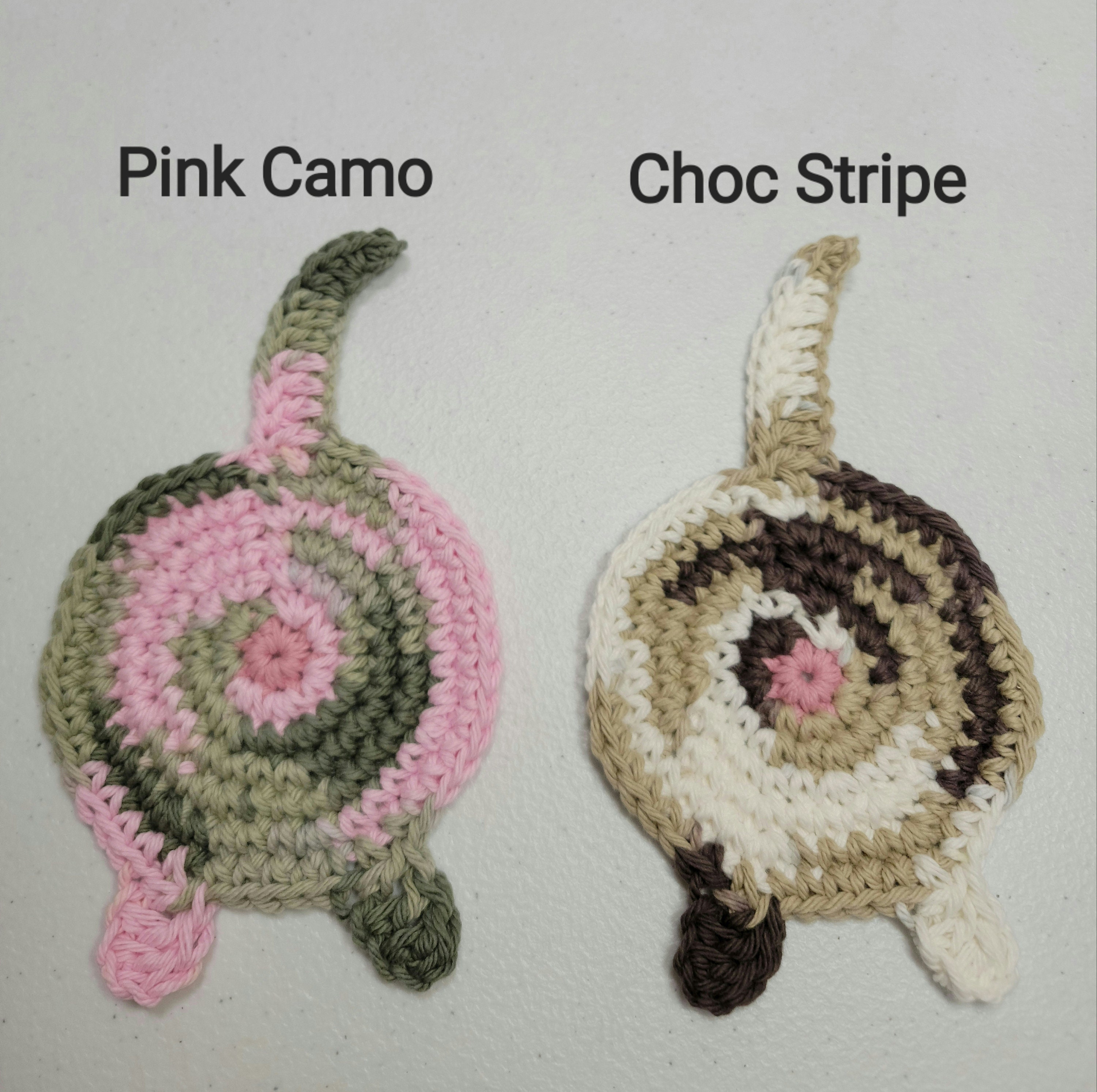 CatCoasters Crochet Coasters Cute Cats Cat Lovers Cat