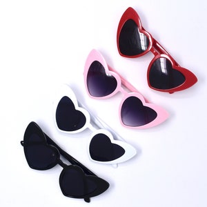 Bachelorette Party Sunglasses for Bachelorette Party Favours for Bridesmaids Heart Sunglasses for Bridal Shower Gifts for Bachelorette Decor
