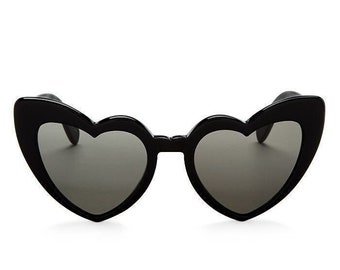 heart designer sunglasses