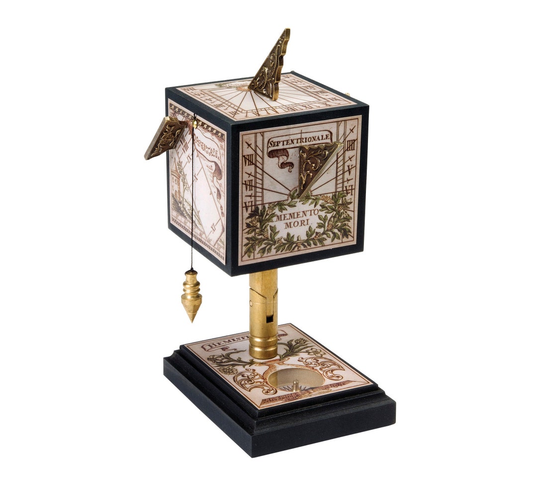 Médaillon Cadran Solaire Ancien En Argent 925 - Porte-clés Bowman Originals - Occasion Très Bon état