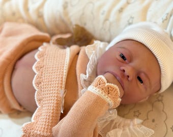 lalka reborn wykonana w całości z silikonu