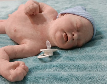 Reborn bébé Hyper réaliste corps complet en silicone extra doux (haute qualité)