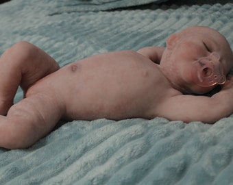 Reborn bébé corps complet silicone hyper réaliste haute qualité
