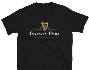 Galway Girl Slainte Drink T-Shirt, Drinking Ireland T-Shirt, Slainte Irish Beer shirt, Irish Gifts Tee, St Patrick's Day Shirt