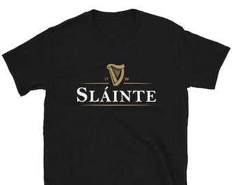 Irland Slainte Drink T-Shirt, Trink Irland T-Shirt, Slainte Irish Beer Shirt, Irish Gifts T-Shirt, St Patrick es Day Shirt