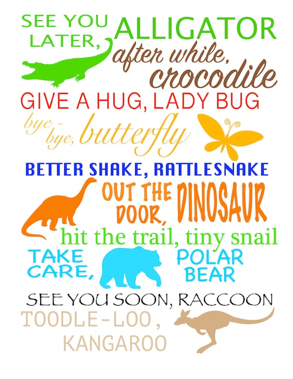 See You Later Alligator SVG File | Etsy