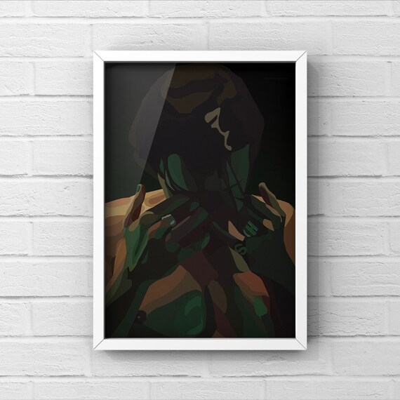 Harry Styles Lights up Poster Etsy