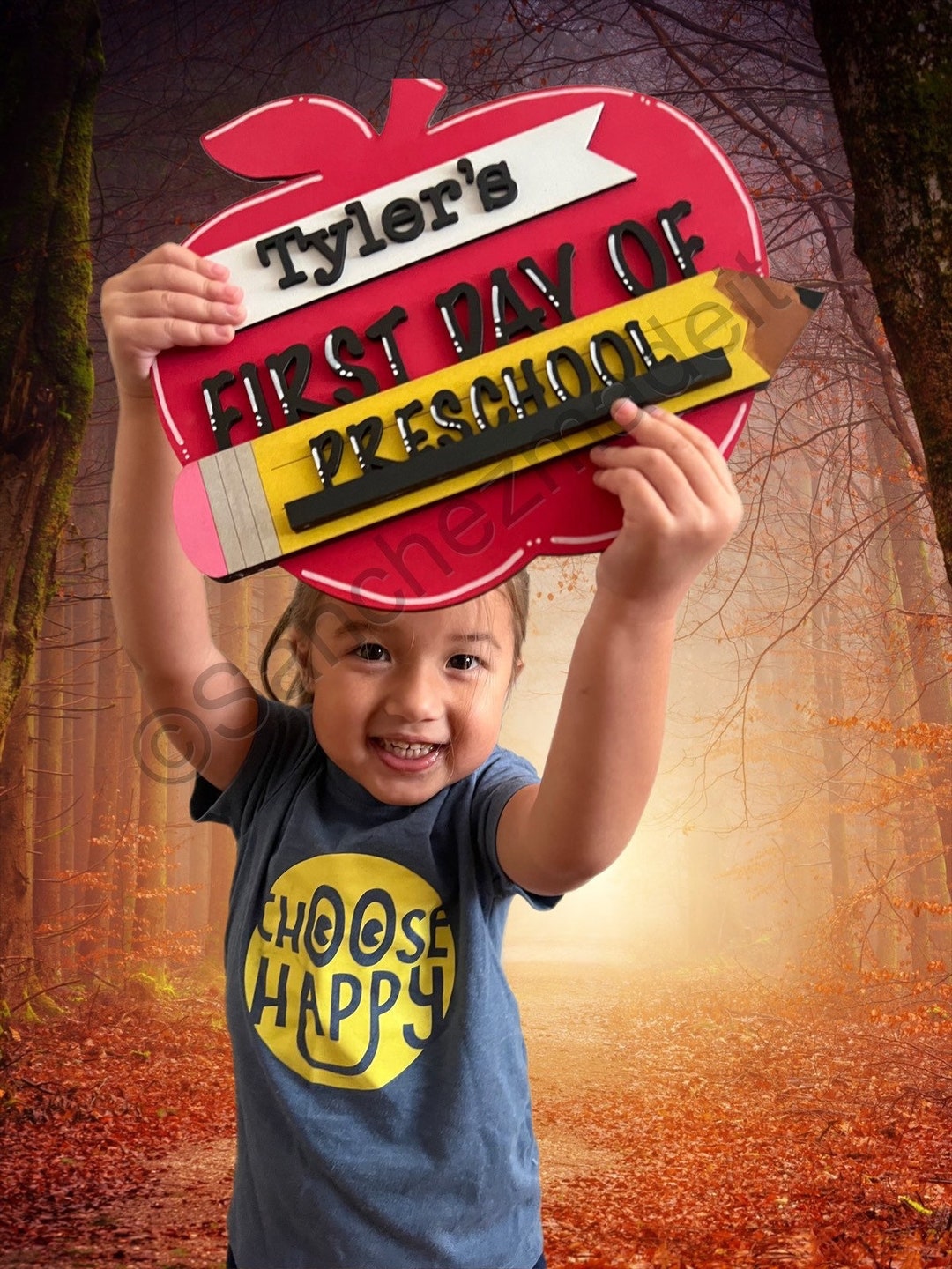 Back To School First Day Of School Sign Last Day Of School Etsy
