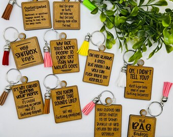 Hilarious Keychain - Etsy