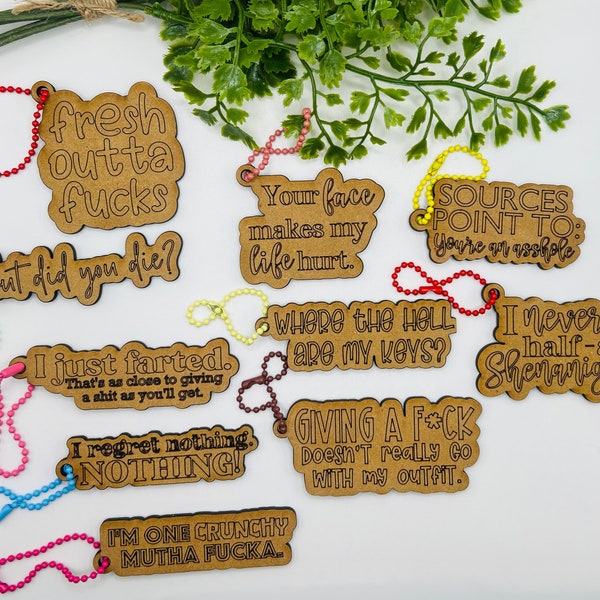 Funny Keychains Etsy