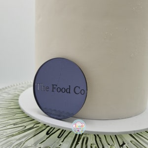 Cupcake Toppers Personalised Various Sizes, Colours & Fonts image 7