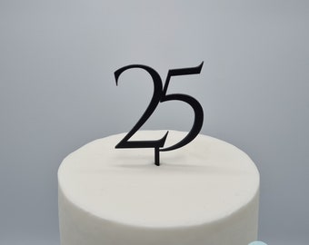 Cake Numbers | Multiple Size, Colour & Font Options