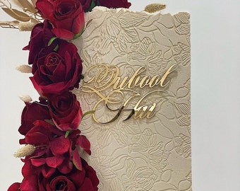 Qubool Hai Cake Topper or Charm | Various Sizes & Colours