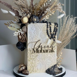 Ensemble de décoration de gâteau et breloques Omra Moubarak Différentes tailles et couleurs image 4