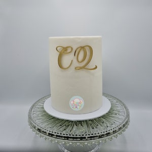 Letras para tartas personalizadas, varios tamaños, colores y fuentes