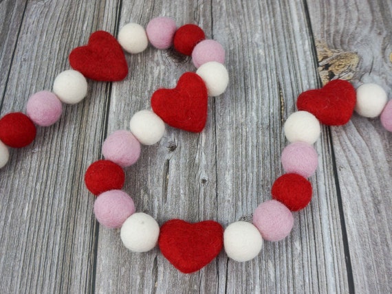 6 x 7ft Red Heart String Valentines Day Decorations Engagement