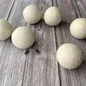 Wool Dryer Balls. Dryer Balls. Felt Balls. Zero Waste. Fabric Softner. Eco Friendy. Laundry Balls.