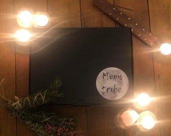 Astrology gift box for manifestation, energy work and witchcraft. Capricorn/Aquarius/Pisces (Jan/Feb) birthday gift boxes still available