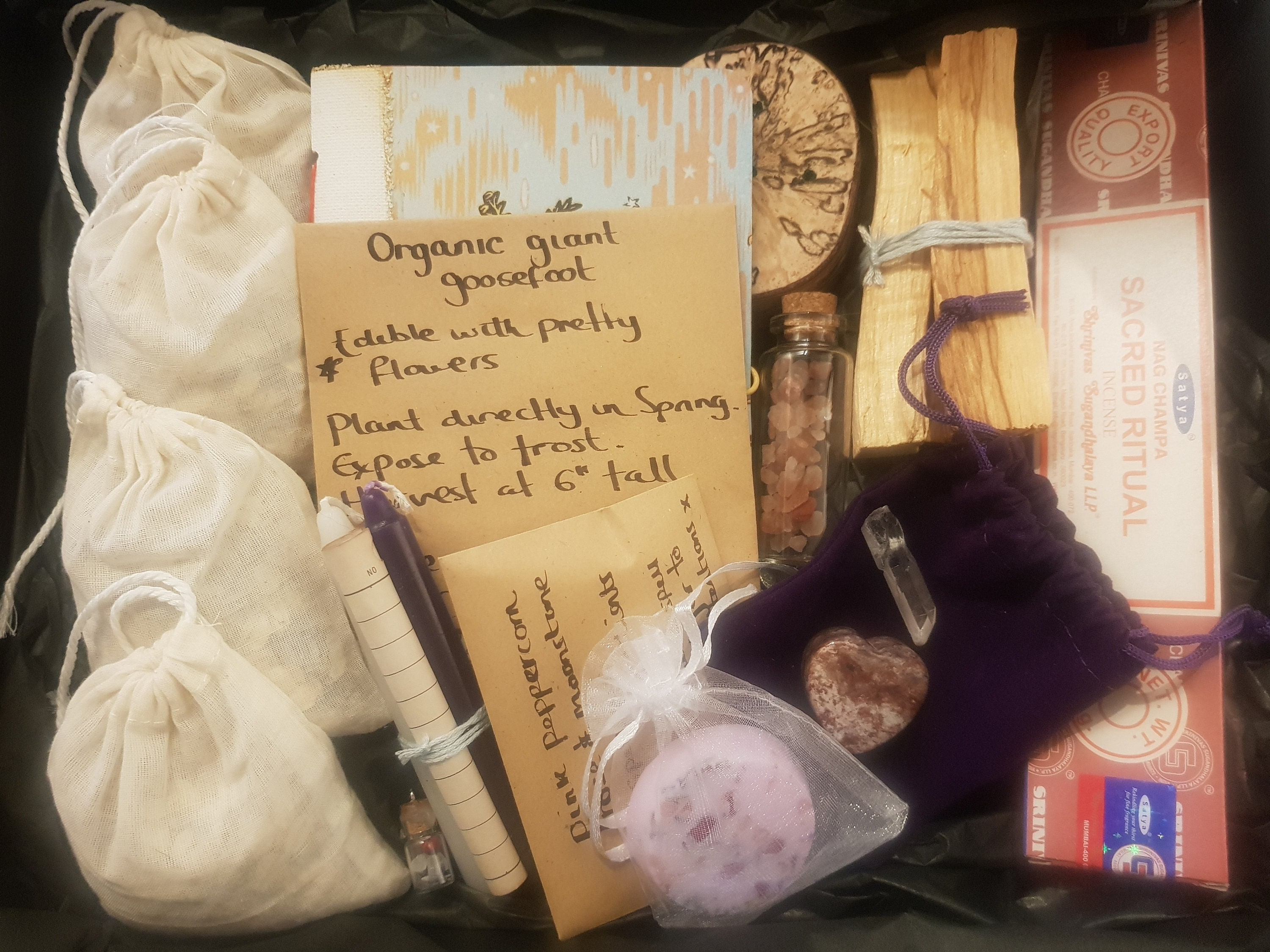 Full Moon Ritual Manifestation Surprise Box Spell Jar Kit, Witches ...