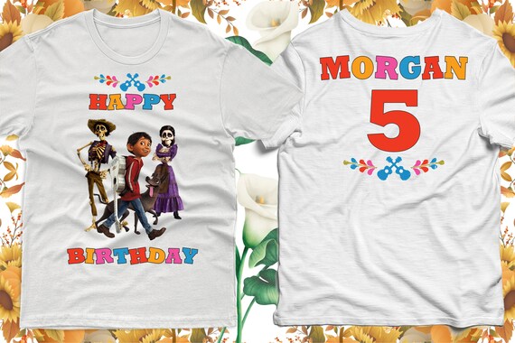 Coco Iron on Transfer Coco Front Back Shirt Coco Birthday - Etsy