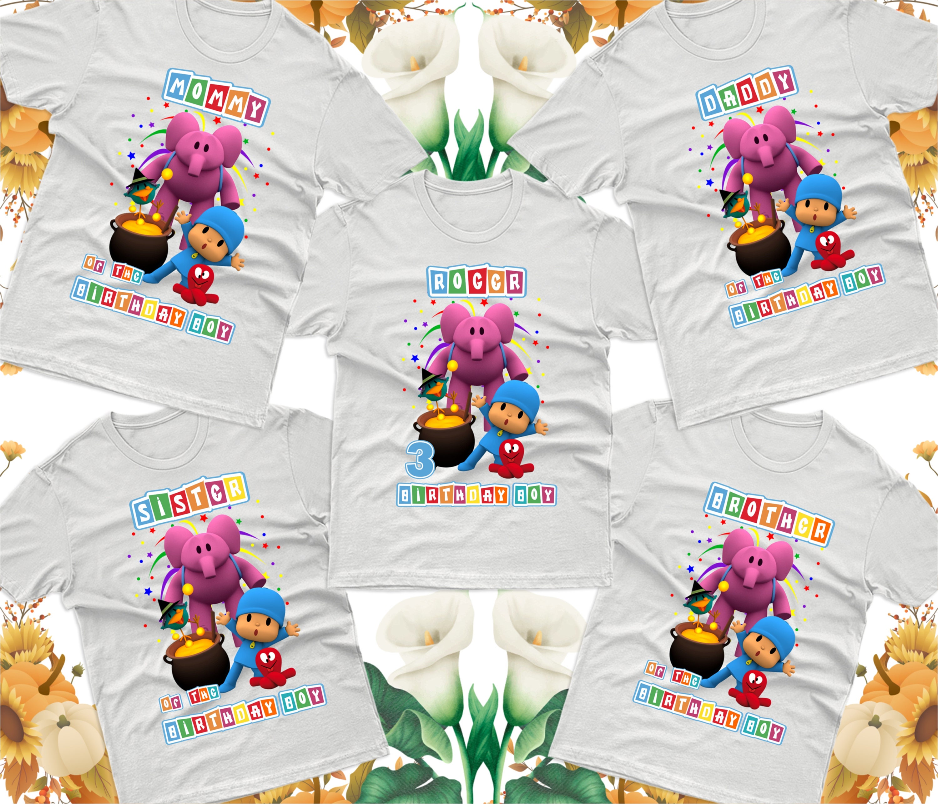Pocoyo top birthday outfit
