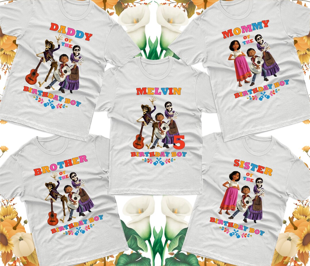 Coco Iron on Transfer, Coco Family Shirt, Coco Birthday Party, DIY ...