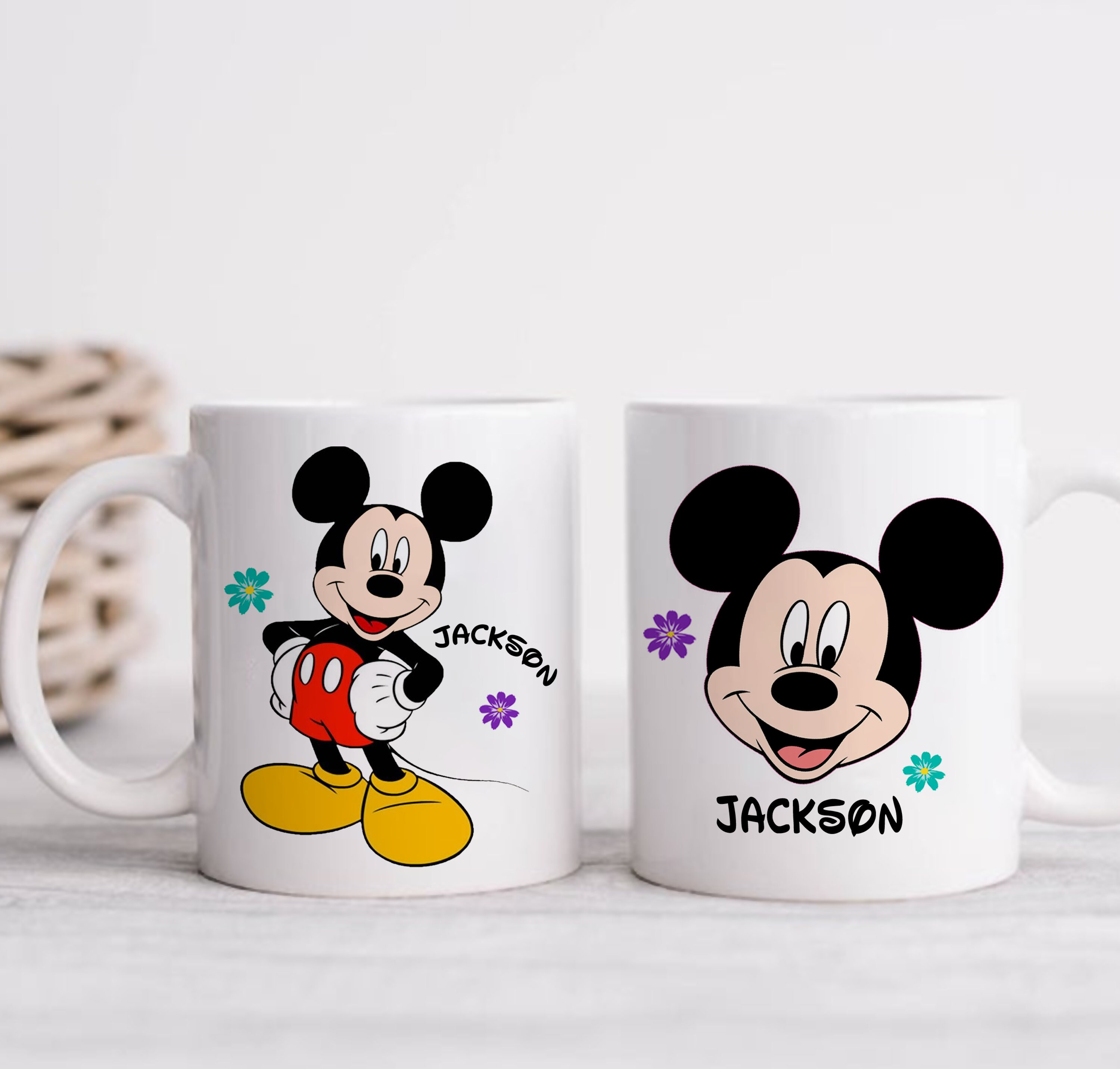 Personalized Disney Mug Minnie Mug Mickey Mug Disney Gift Etsy