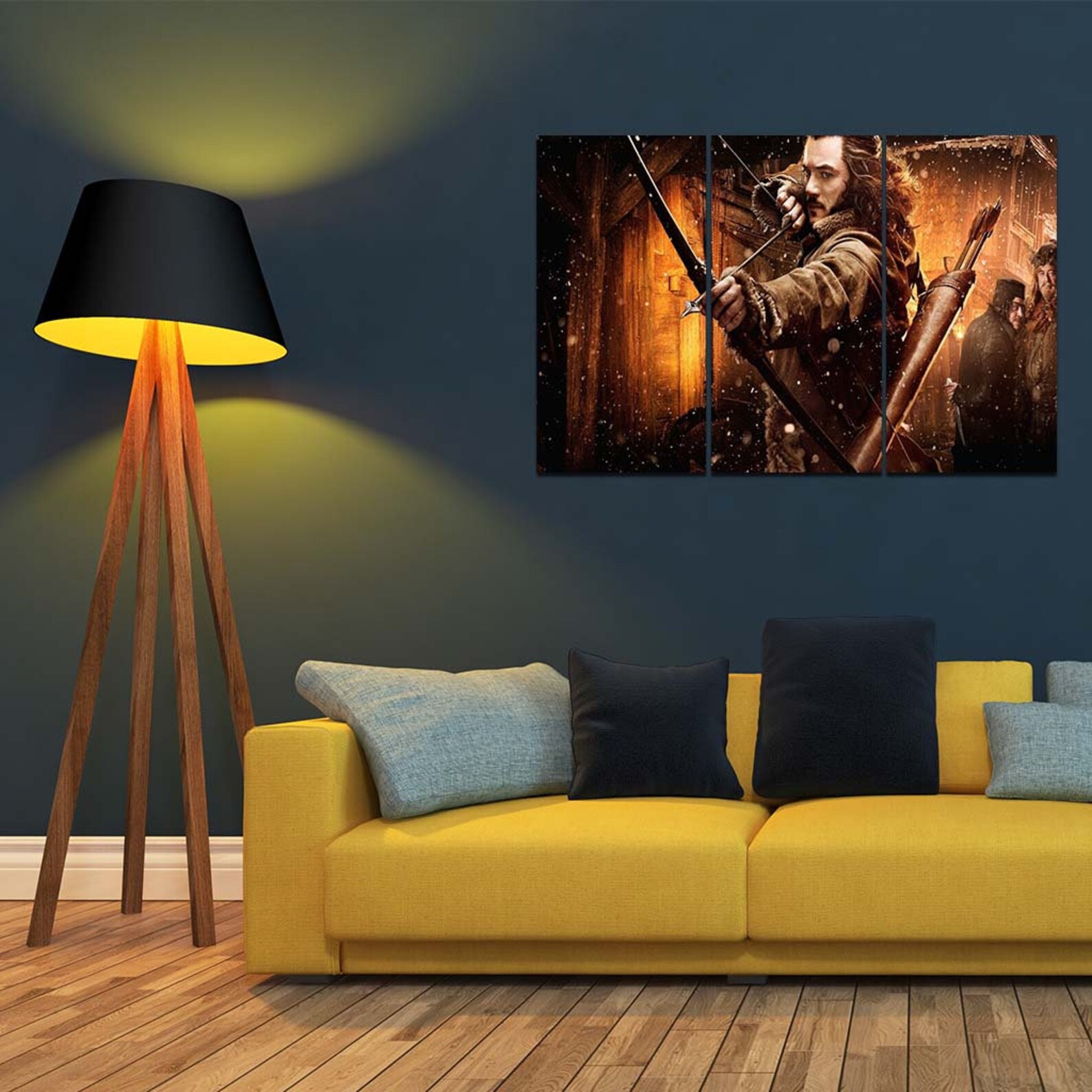 Barde Leinwand WandDekor LOTR Leinwand Herr der Ringe Etsy