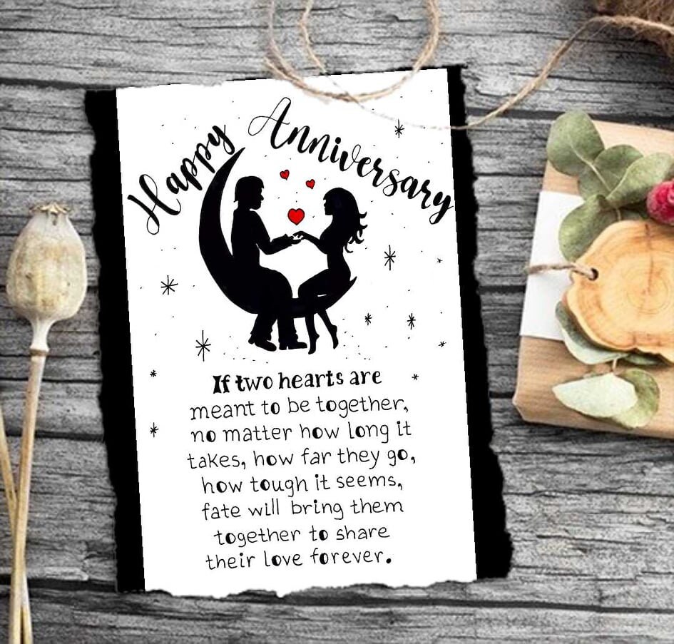 Husband Anniversary Printable Card. Happy Anniversary Card Gift for ...