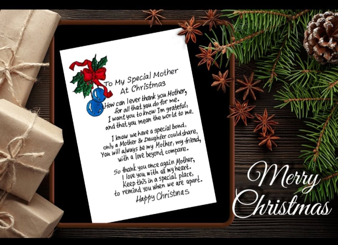 120 Christmas Wishes for Your Mom with Printable Cards