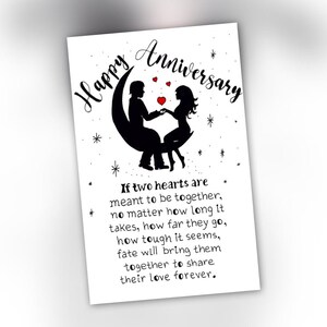 Husband Anniversary Printable Card. Happy Anniversary Card Gift for ...